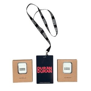 Duran Duran 2025 Tour‎ Limited Edition VIP Merchandise Bundle Wireless Earbuds